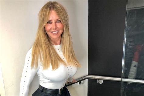 Praise For Incredible Carol Vorderman As Figure Hugging Outfit Draws Admirers North Wales Live