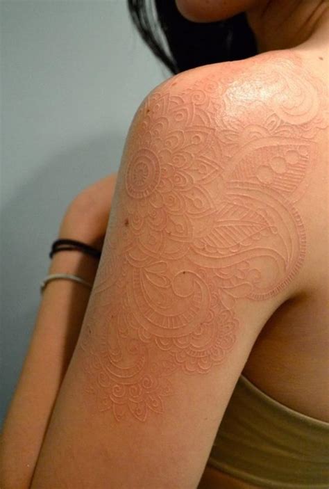 Tattoo artists in our network have informed us that white ink tattoos fade or change in appearance much faster than tattoos created with black or colorful ink. 60+ Ideas for White Ink Tattoos | Cuded