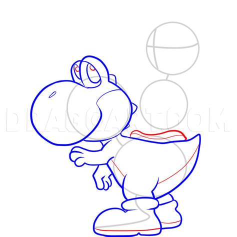 How To Draw Mario And Yoshi Step By Step Drawing Guide By Dawn
