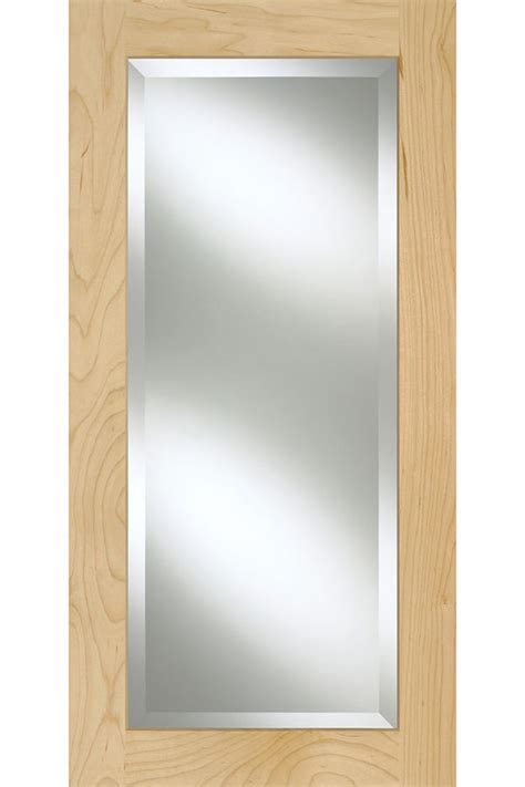 Achieve a modern look and elevate your kitchen style with kraftmaid® decorative frosted glass inserts for kitchen cabinet doors and door panel replacement. Beveled Glass Cabinet Inserts - Omega