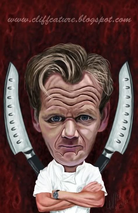 Gordon Ramsay Photo Gordon In 2021 Caricature Funny Caricatures