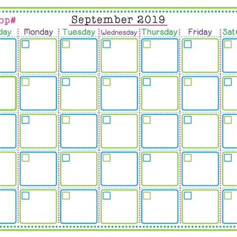 Daisy Girl Scout Birthday Calendar Troop Fillable Customize Etsy