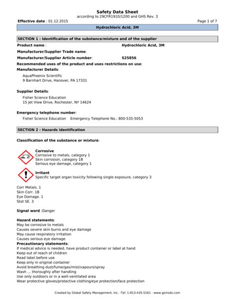 MATERIAL SAFETY DATA SHEET, 47% OFF