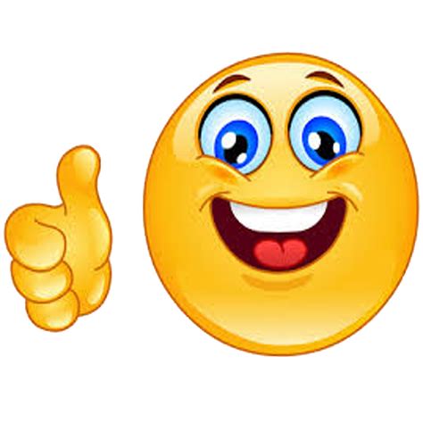 Emoticon Good Thumb Icons Signal Smiley Job Thumbs Up Emoticon Images