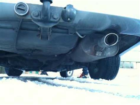 Toyota Camry 2.4 stock exhaust 