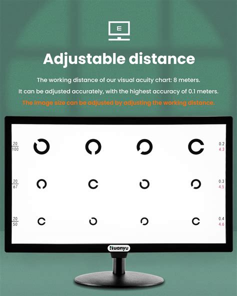 Mua Huanyu Visual Acuity Chart Digital 23inch Lcd Electronic Optical