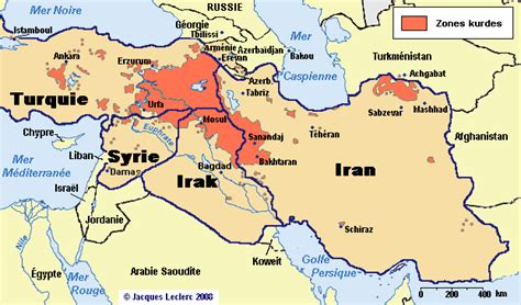 Kurdish Areas In The Middle East Political Map Stock Illustration By