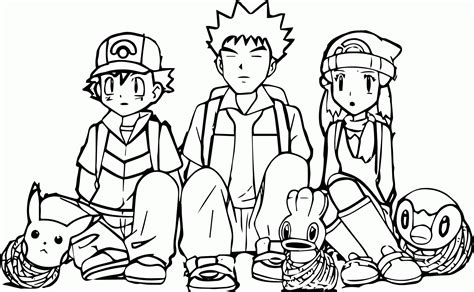 Ash Pokemon Xy Coloring Pages Coloring Pages For All Ages Coloring Home