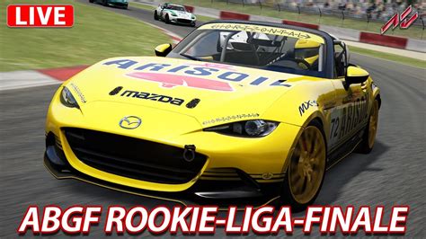 Abgf Rookie Liga Finale Live Assetto Corsa Hd Ger Mazda Mx