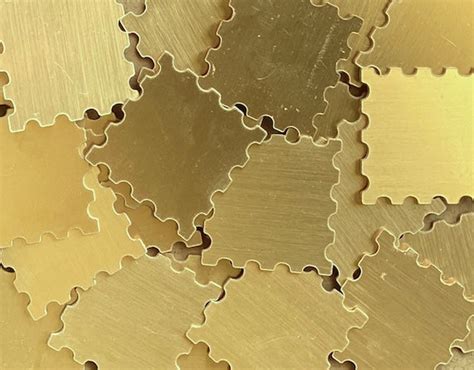 Brass Stamp Stamping Blanks Bopper Metal Supply