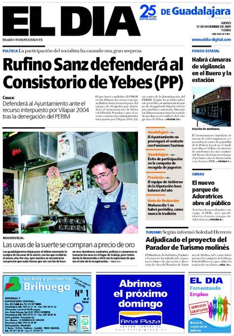Opiniones de clientes el periodico de tu dia , saldos + ventajas. Periódico EL Día de Guadalajara (España). Periódicos de ...