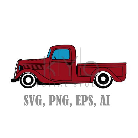 Old Pickup Truck SVG Files Ford Pickup Truck Svg Files Vintage