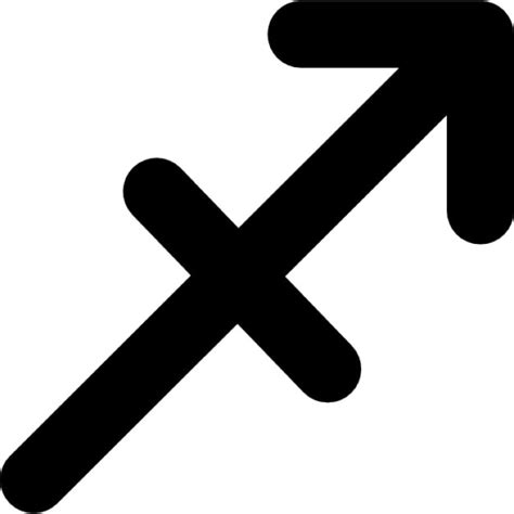 Sagittarius Arrow Sign Icons Free Download