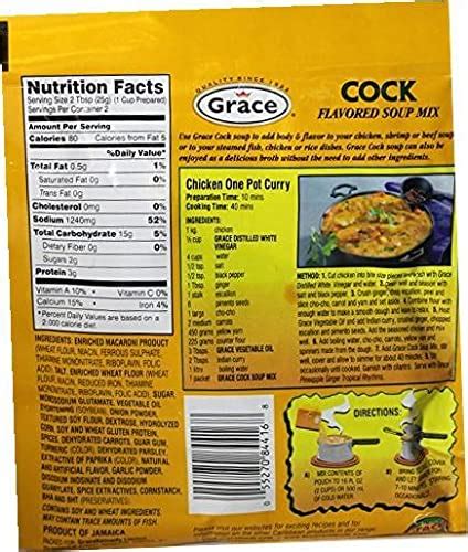 Grace Cock Soup Mix 1 76 Oz Pack Of 3 Pricepulse