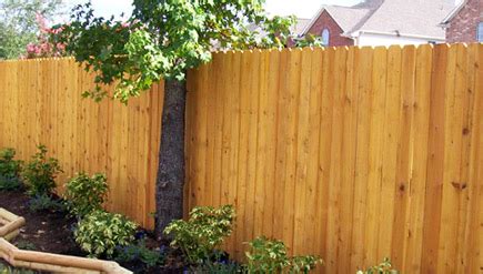 Taller wooden fences are great for wood fences usually cost anywhere from $10 to $30 per linear foot installed. Low Cost Wood Fences | A Better Fence Company | Basic Wood ...