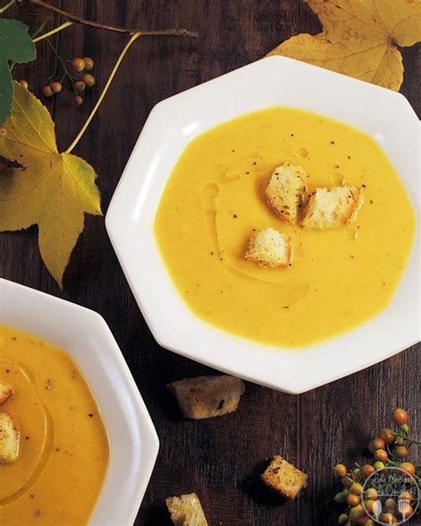 Autumn Soup This Delicious Soup Combines Acorn And Butternut Squash