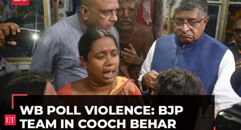 Bengal Panchayat Poll Violence Bjp Fact Finding Team Led By Rs Prasad