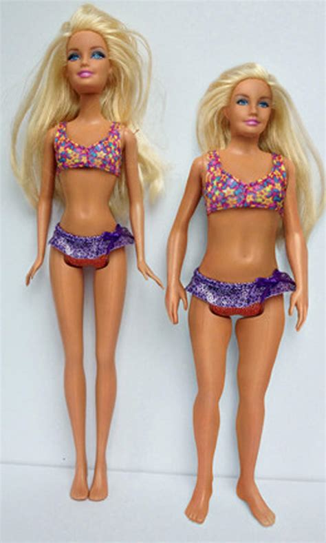 Could A Barbie Get Real What A Healthy Fashion Doll Looks Like
