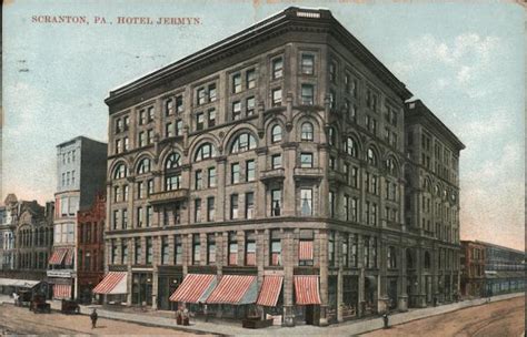 Hotel Jermyn Scranton Pa Postcard