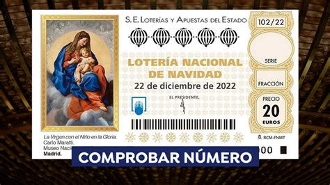 Comprobar Lotería De Navidad 2022 Resultado Del Sorteo De Hoy 22 De Diciembre