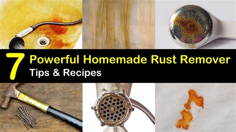 7 Smart And Easy Diy Rust Remover Recipes