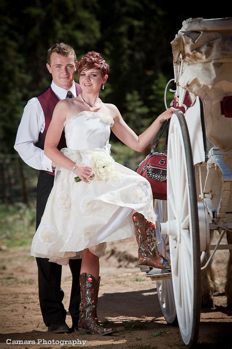 Wearing cowboy boots on your wedding day. Web feed | Pine Country Feed