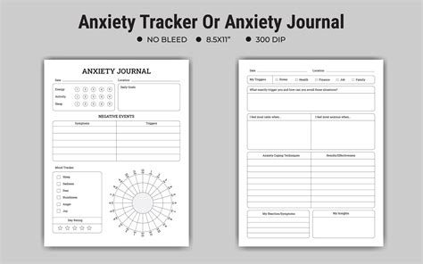 Anxiety Relief Anxiety Tracker Graphic By Armanmojumdar49 · Creative