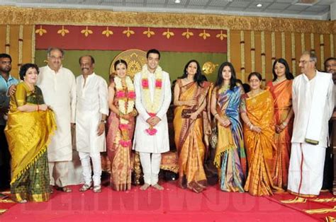 tamil cinema news superstar rajinikanth s second daughter soundarya wedding news photos