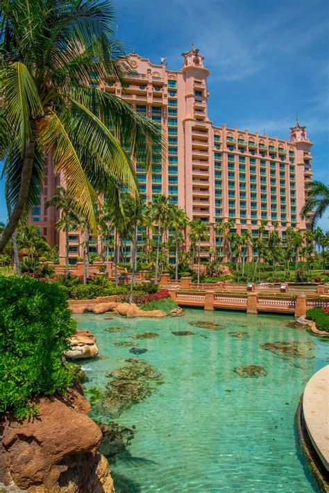 the iconic royal towers at atlantis paradise island is one of the best known views of the reso