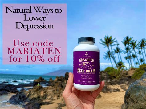 Natural Ways To Lower Depression Maria Mind Body Health