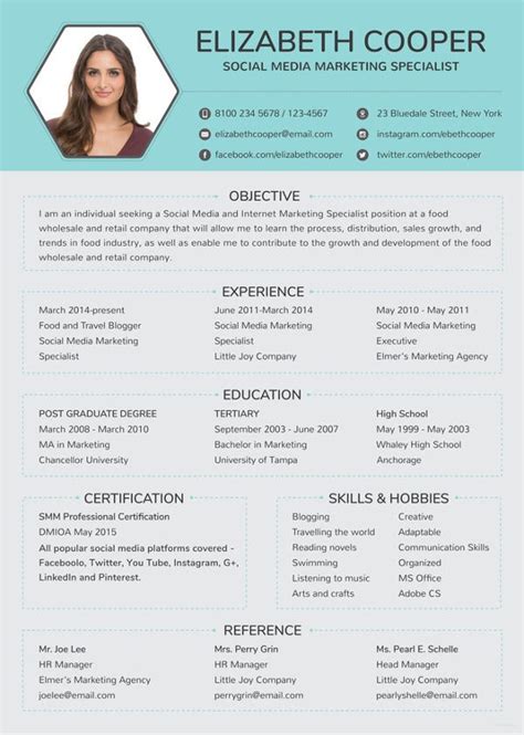 Also will give ideas and strategies to develop your own resume. CV Template - 25+ Free Word, PDF Documents Download | Free ...