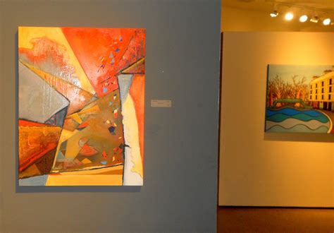 Art Exhibit At San Diego Art Institute In Balboa Park Features Painting