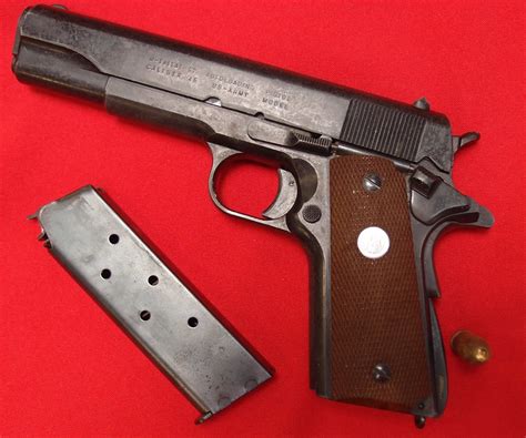 Japanese Blank Firing Pistol Colt 1911 Jb Military Antiques