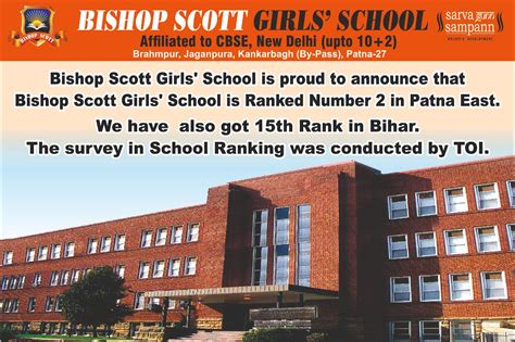 Bishop Scott Girls Schoolan All Girls School ~ Welcome