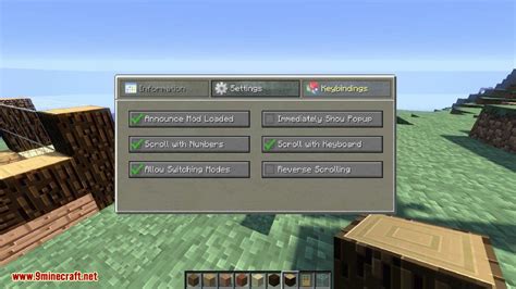Quick Hotbar Mod 1122 1112 Quickly Access All The Items