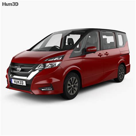 Nissan serena 2021 release date and price. Nissan Serena Highway Star with HQ interior 2016 3D model ...