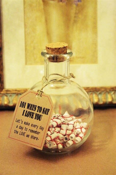 Include a nice card and use beautiful wrapping paper. 23 DIY Valentine's Gifts Relationships Them Love You Even ...