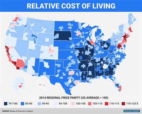 Regional price parity map | Map, Economic map, Infographic map