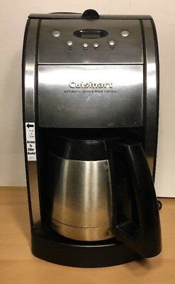 Is your cuisinart coffee maker broken in the chilling weather out there? CUISINART DGB-600BC PDF