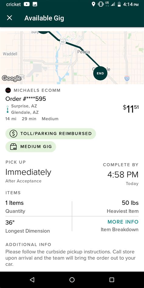 Of course, roadie drivers get to deliver items of great variety that fit their vehicle. Roadie App Delivery Driver Review: How It Works & Pay Info