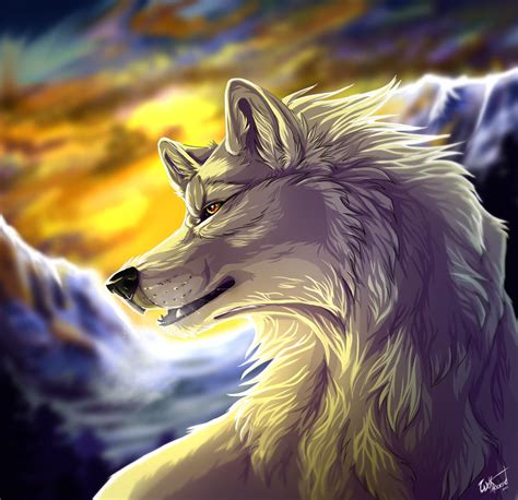 It may also refer to: White wolf by WolfRoad on DeviantArt