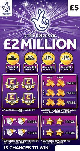 We did not find results for: National Lottery £2 Million Purple Scratchcard in 2021 ...
