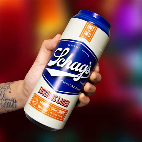 Schags Luscious Lager Self Lubricating Beer Can Masturbator Sexyland