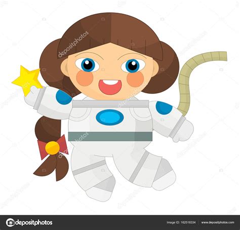 Cartoon Character Astronaut Stock Photo By ©illustratorhft 162518334