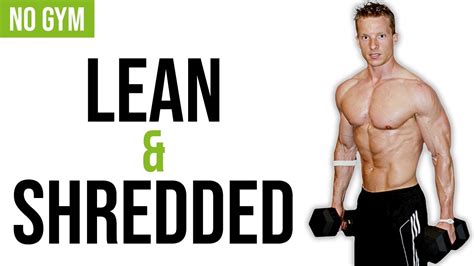 Full Body Dumbbell Workout At Home To Get Lean And Shredded
