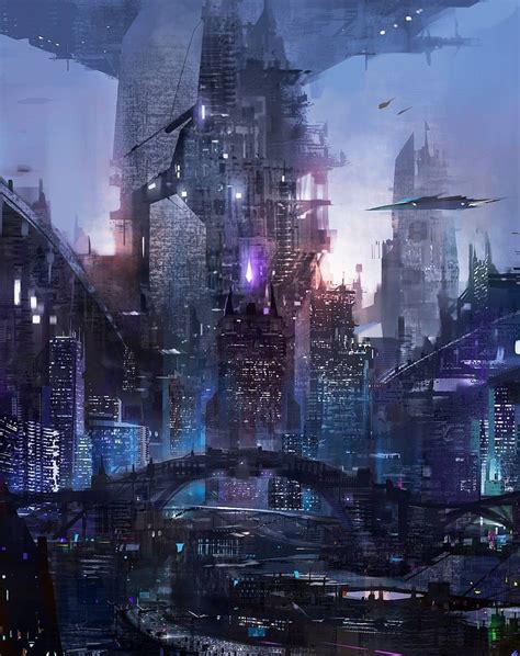 Pin By Alvaro Gonzalez On Future Noir Cyberpunk City Futuristic City