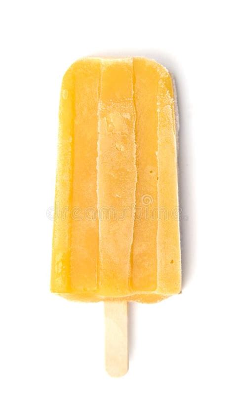 Homemade Orange Juice Popsicles Stock Image Image Of Pile Dessert