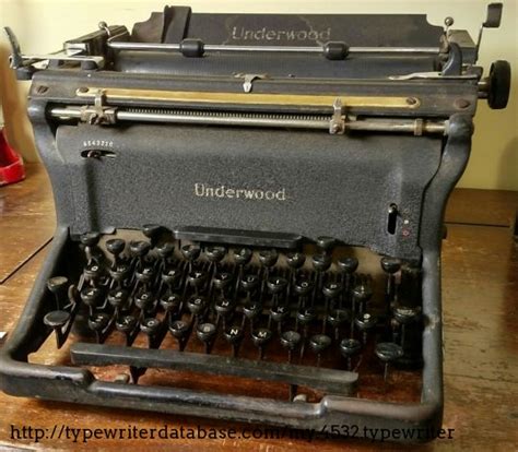1946 Underwood Ss Typewriter 11 6080696 Twdb