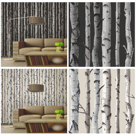 47 Birch Tree Wallpaper Border