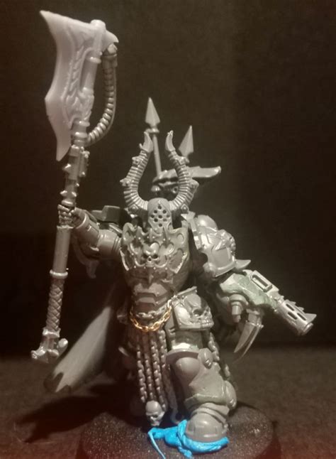 First Of My Chaos Primaris Conversions For A Counts As Grey Knights